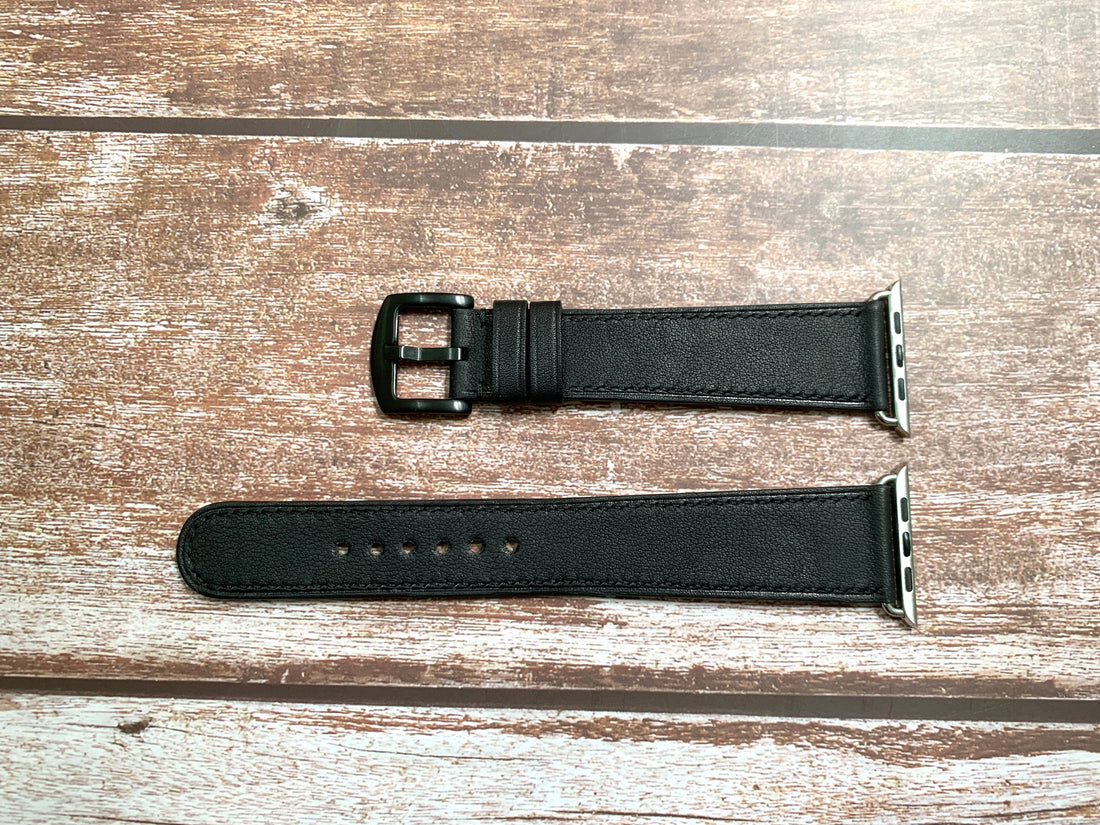 Custom Apple Watch Straps - Swift Leather For Apple Watch Series 7 (45mm)