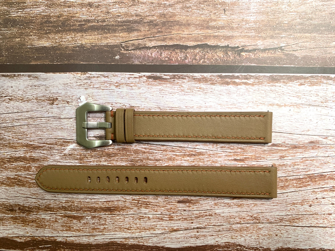 Swift Leather Custom Strap For Timex Expedition North Watch