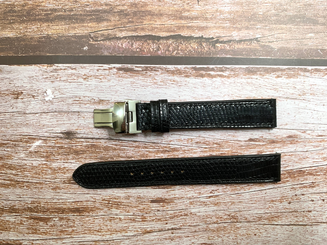 Full Grain Lizard Leather Custom Strap