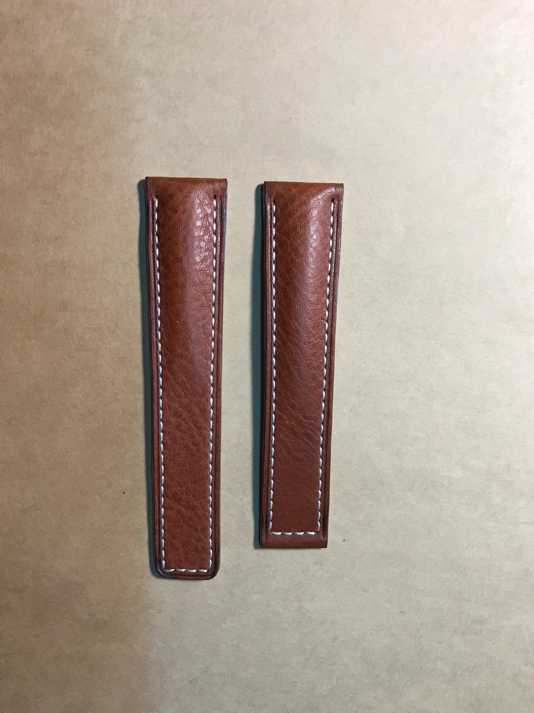 Minerva Box leather strap for Hamilton Khaki Field