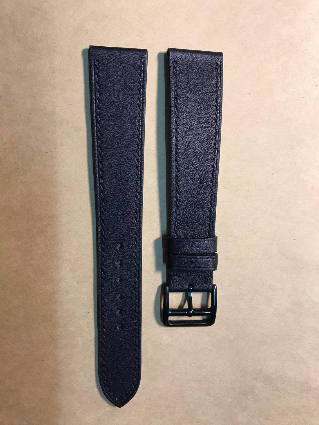 Black Swift Leather Custom Strap For Galaxy 3