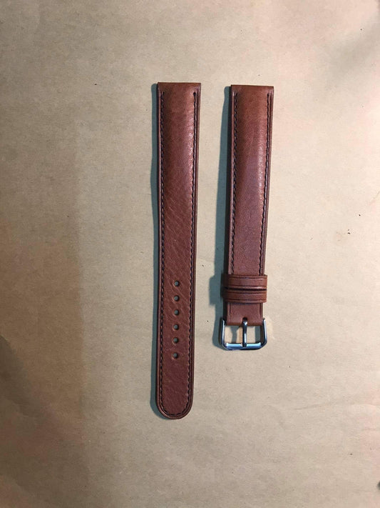 Italian Veg Tanned Minerva Leather Custom Strap For Rolex Daytona