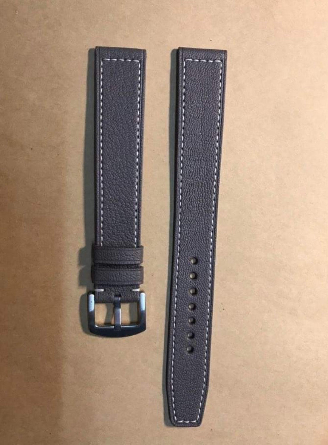 Chevre "Caviar" Goat Leather Custom Strap For Breitling Avenger