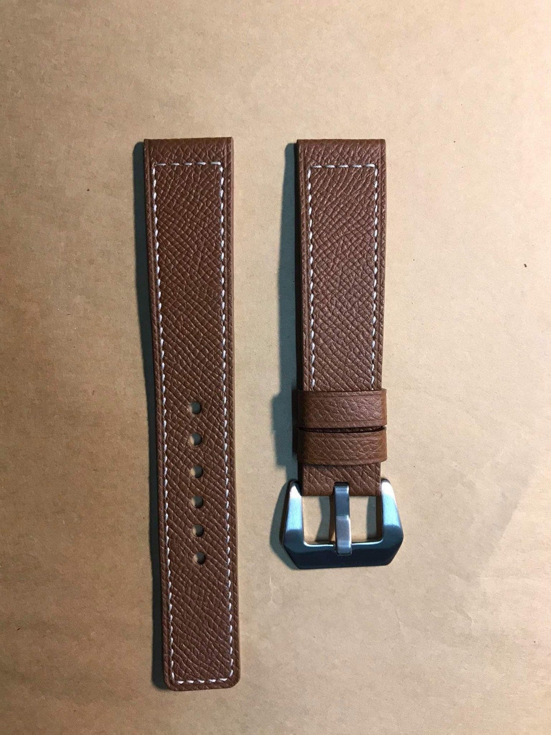 Epsom Leather Custom Strap For Victorinox Airboss