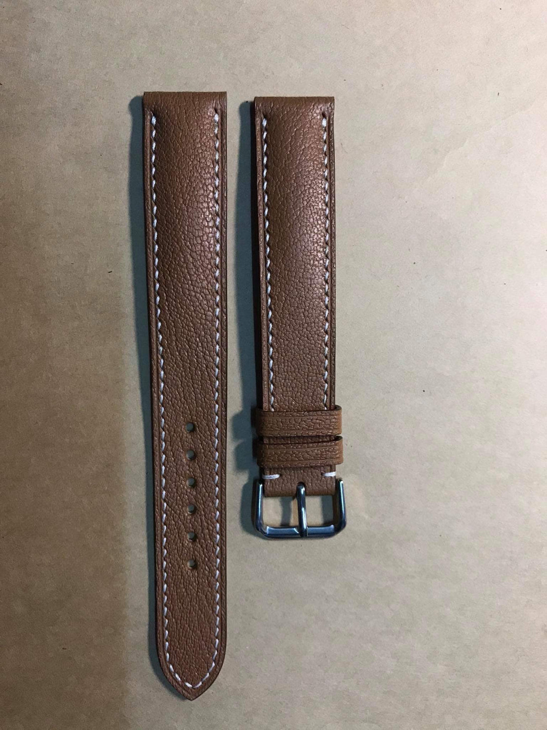 Chevre "Caviar" Goat Leather Custom Strap For Tag Heuer Automatic