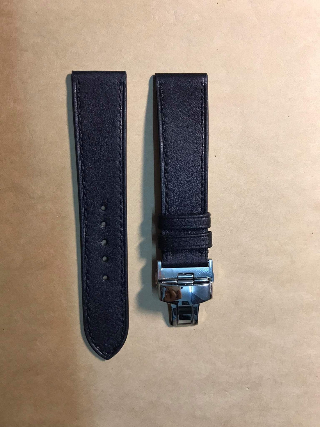 Swift Leather Custom Strap For Omega De Ville