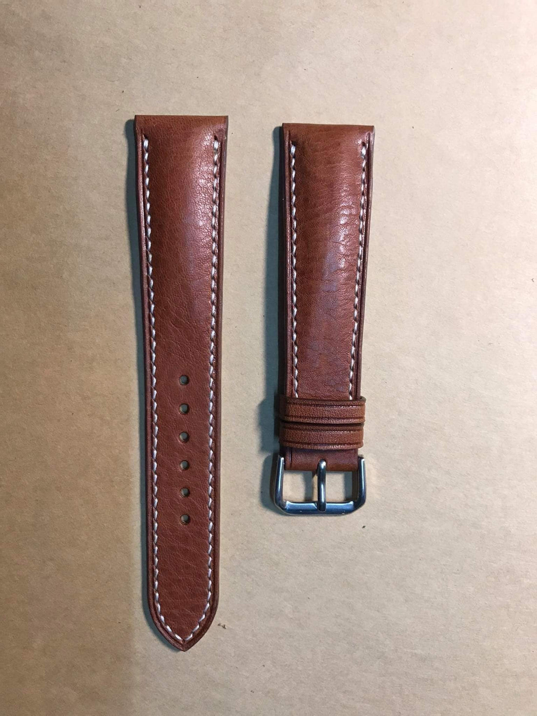 Italian Veg Tanned Minerva Leather Custom Strap For Citizen B620 S097240