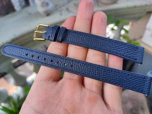 Epsom Leather Custom Strap For Skagen