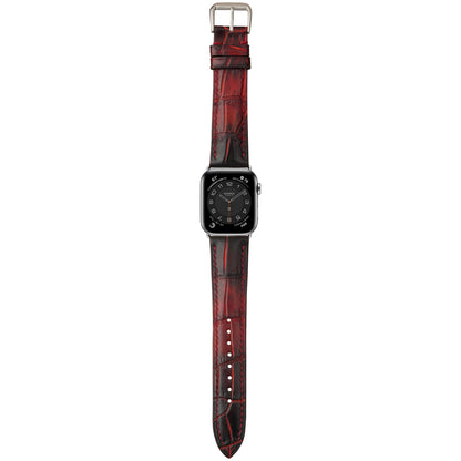 Full Grain Crocodile Leather - Black