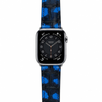 Full Grain Crocodile Leather - Black