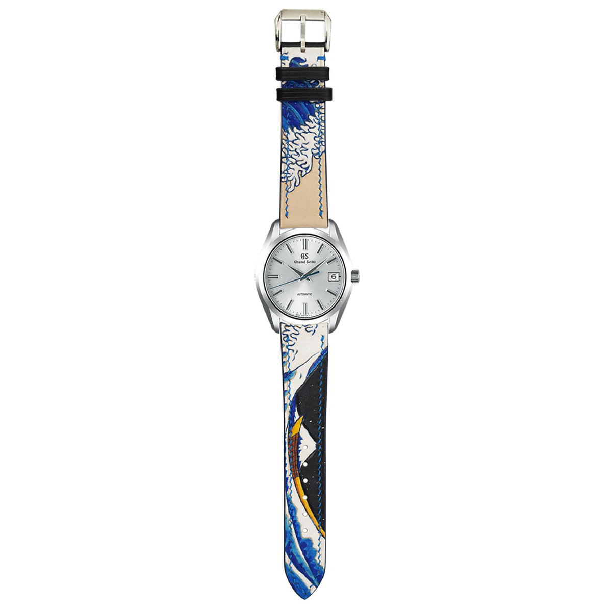 The Great Wave Off Kanagawa - Engraved Leather