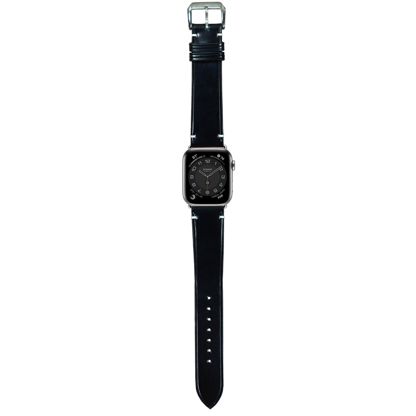 Shell cordovan leather (black)