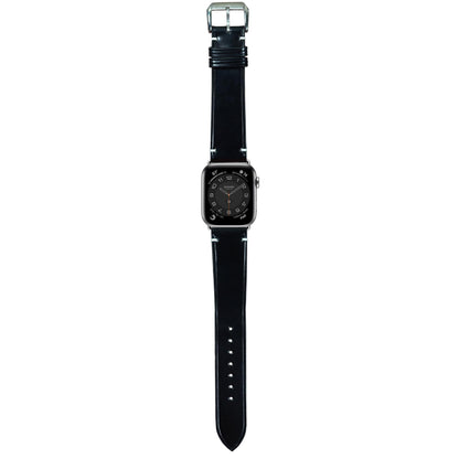 Shell cordovan leather (black)