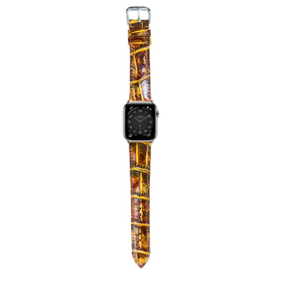 Full Grain Crocodile Leather - Mixed Dyed