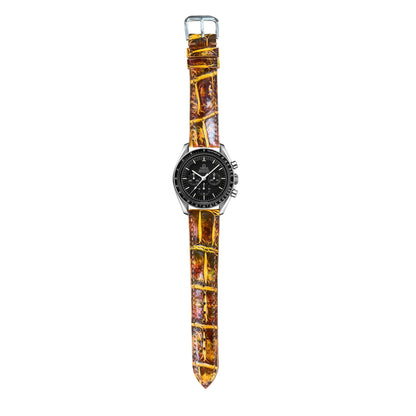 Full Grain Crocodile Leather - Mixed Dyed