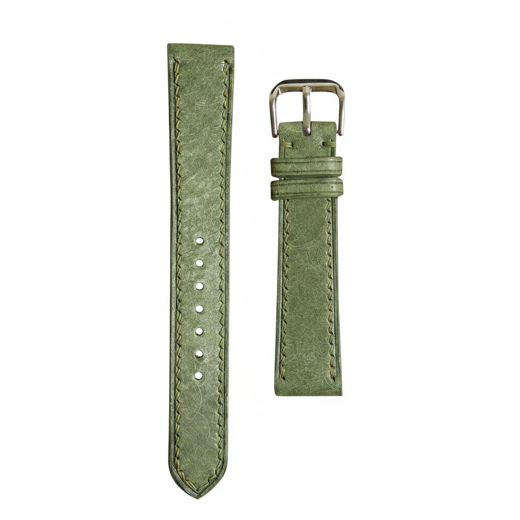 Mayan leather - dark green