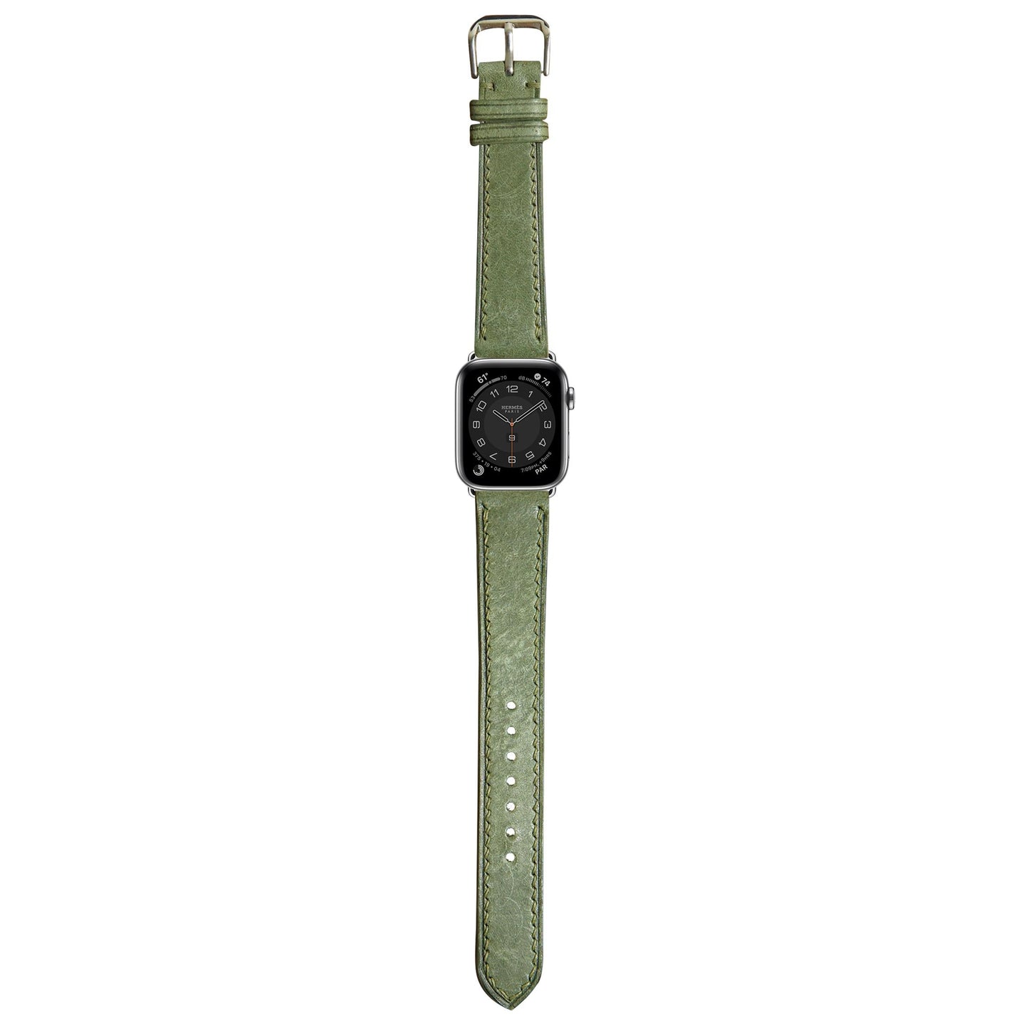 Mayan leather - dark green
