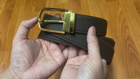 custom leather belt