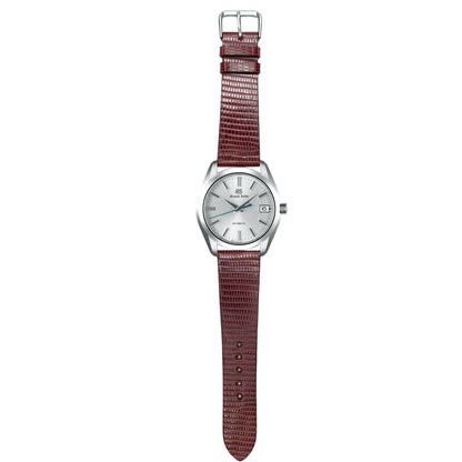 Full Grain Lizard Leather - Red