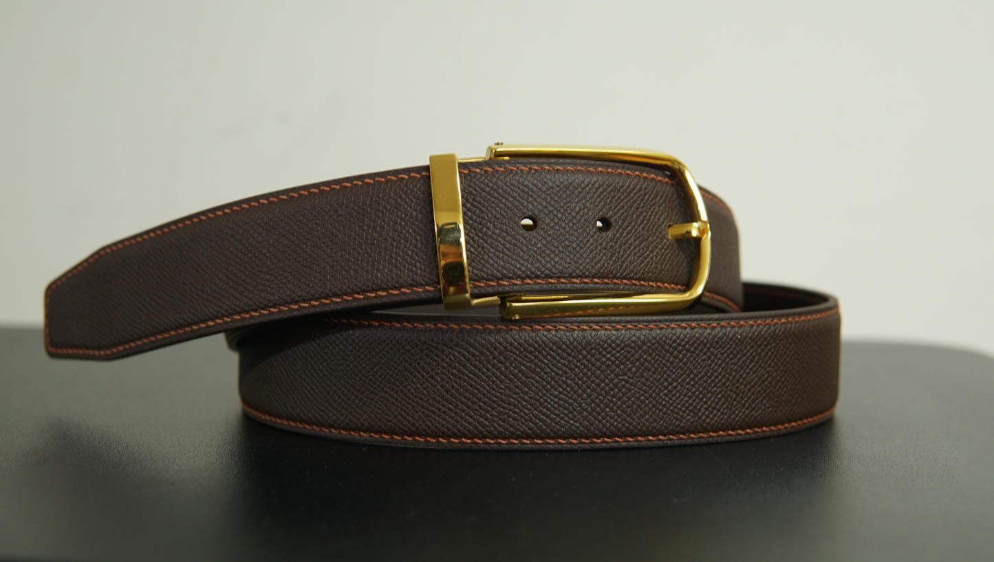 custom leather belt