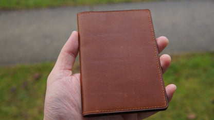 Valencia Leather/Passport Holder – Brown