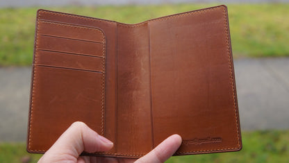 Valencia Leather/Passport Holder – Brown