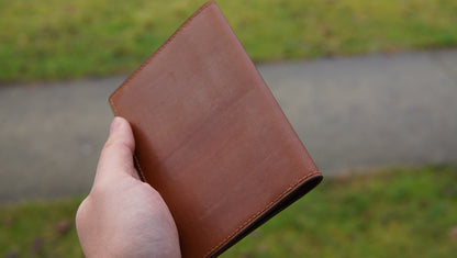 Valencia Leather/Passport Holder – Brown
