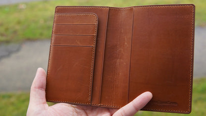 Valencia Leather/Passport Holder – Brown