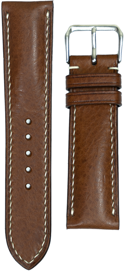 Tanned Minerva Box Leather - Brown