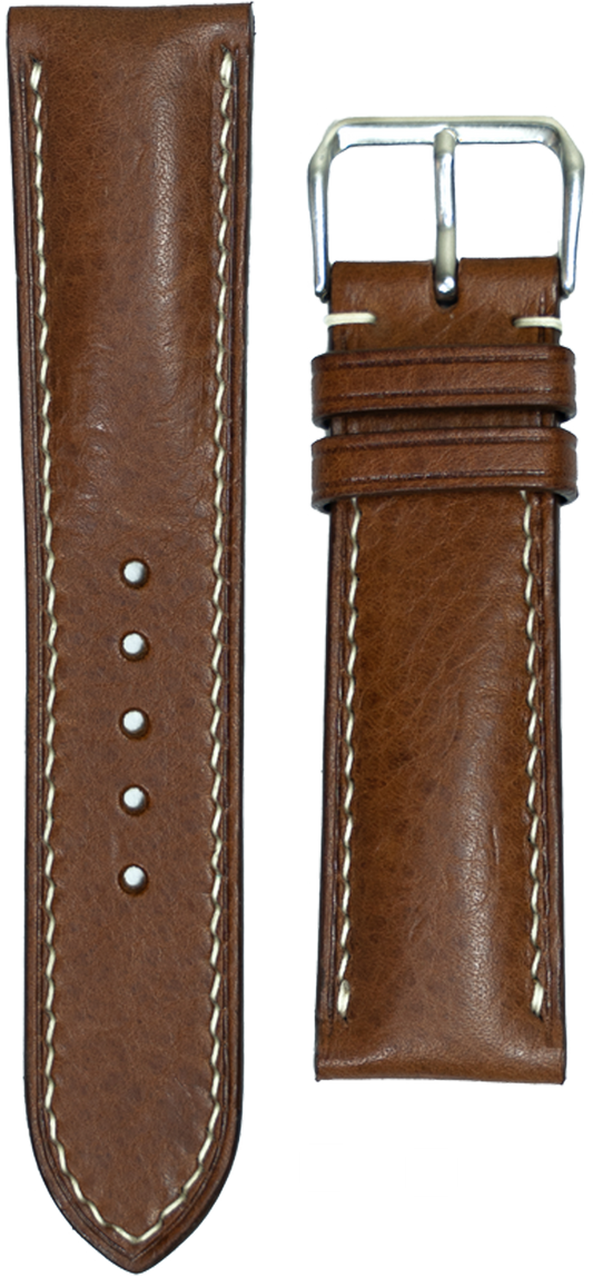 Tanned Minerva Box Leather - Brown