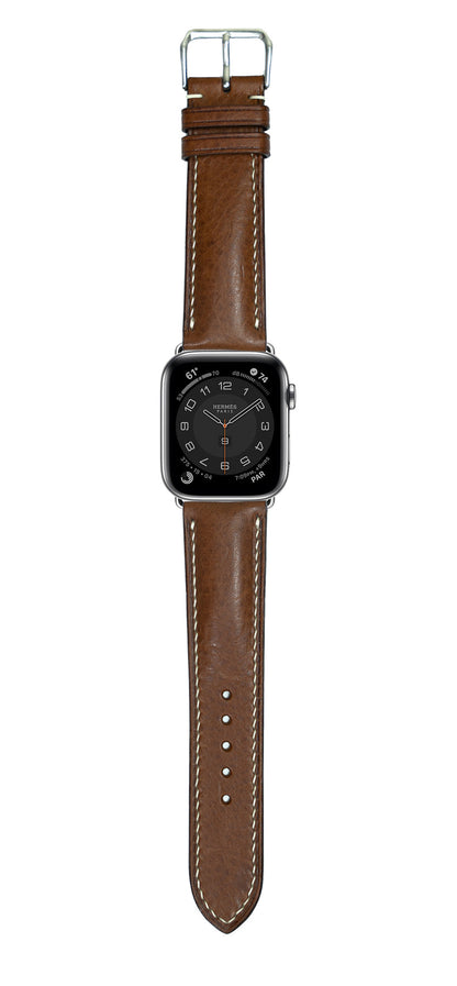 Tanned Minerva Box Leather - Brown