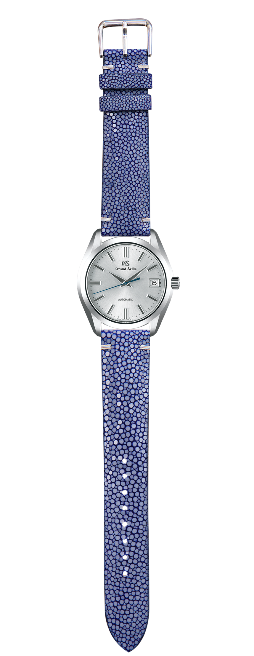 エイ革 腕時計ベルト - ブルー – VGreen