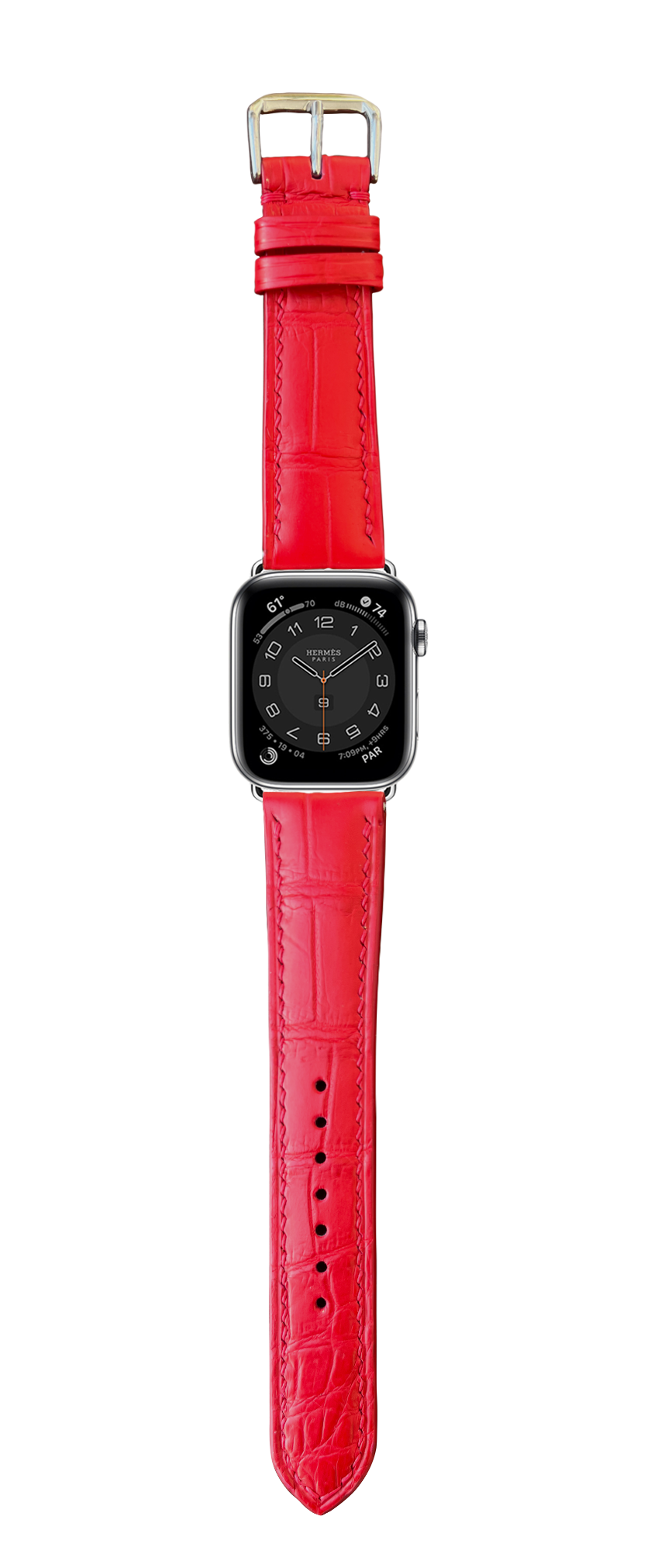 希少 S.T Dupont 腕時計 Watch クロコダイル ベルト レッド 希少 S.T Dupont 腕時計 Watch クロコダイル ベルト レッド